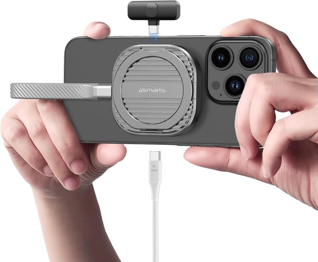 Carcasa Magnética M.2 NVMe 2230 con MagSafe para iPhone — 4smarts SSD Pro vista 6