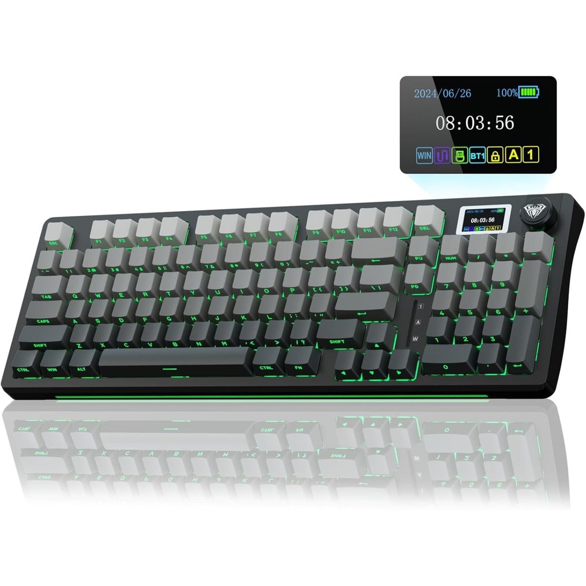Teclado AULA S98 Pro con Pantalla LCD