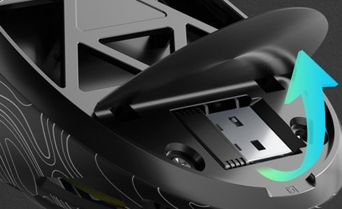 Mouse Gamer AULA SC620 Inalámbrico Negro vista 6