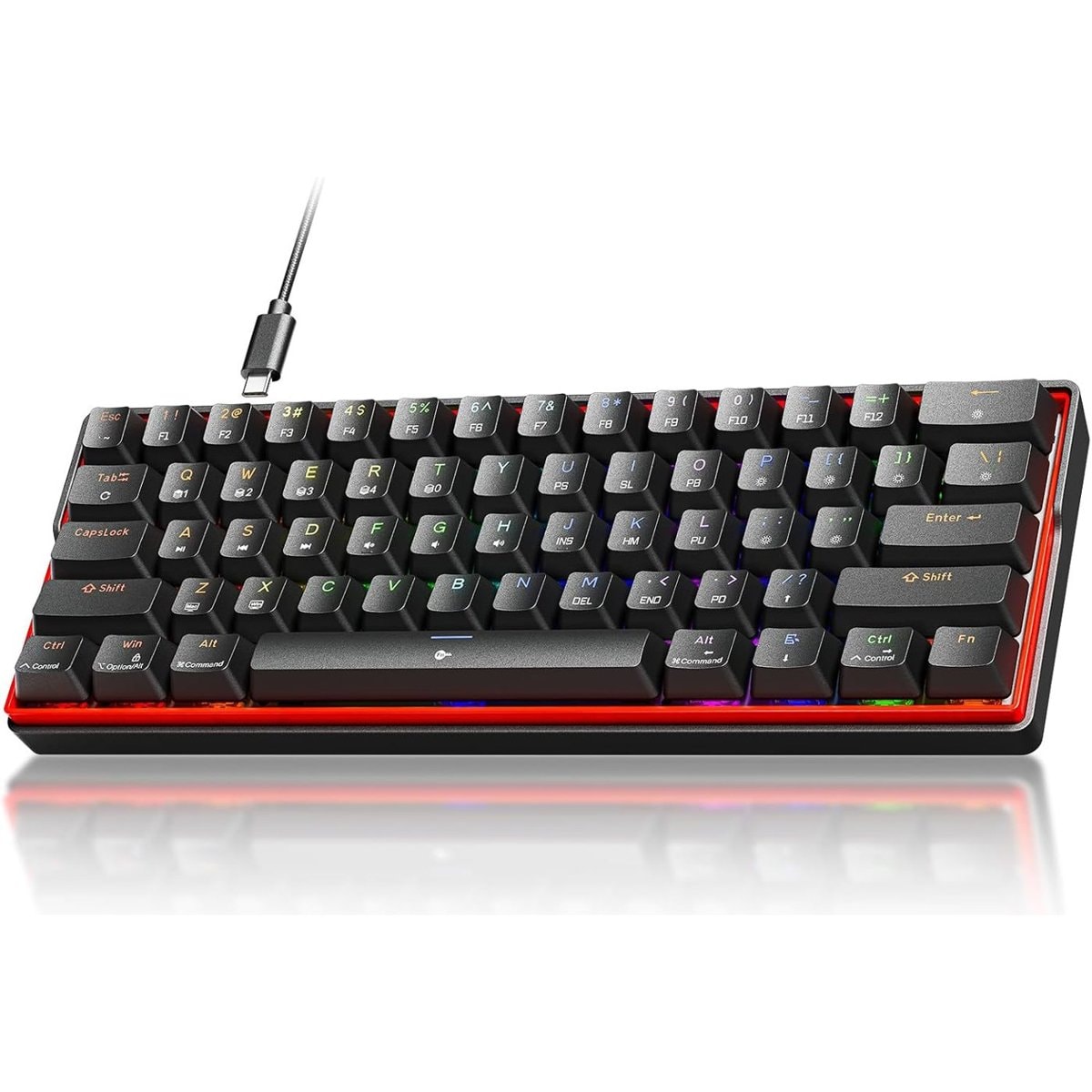 Teclado Kemove K61SE Mecánico Switch Azul