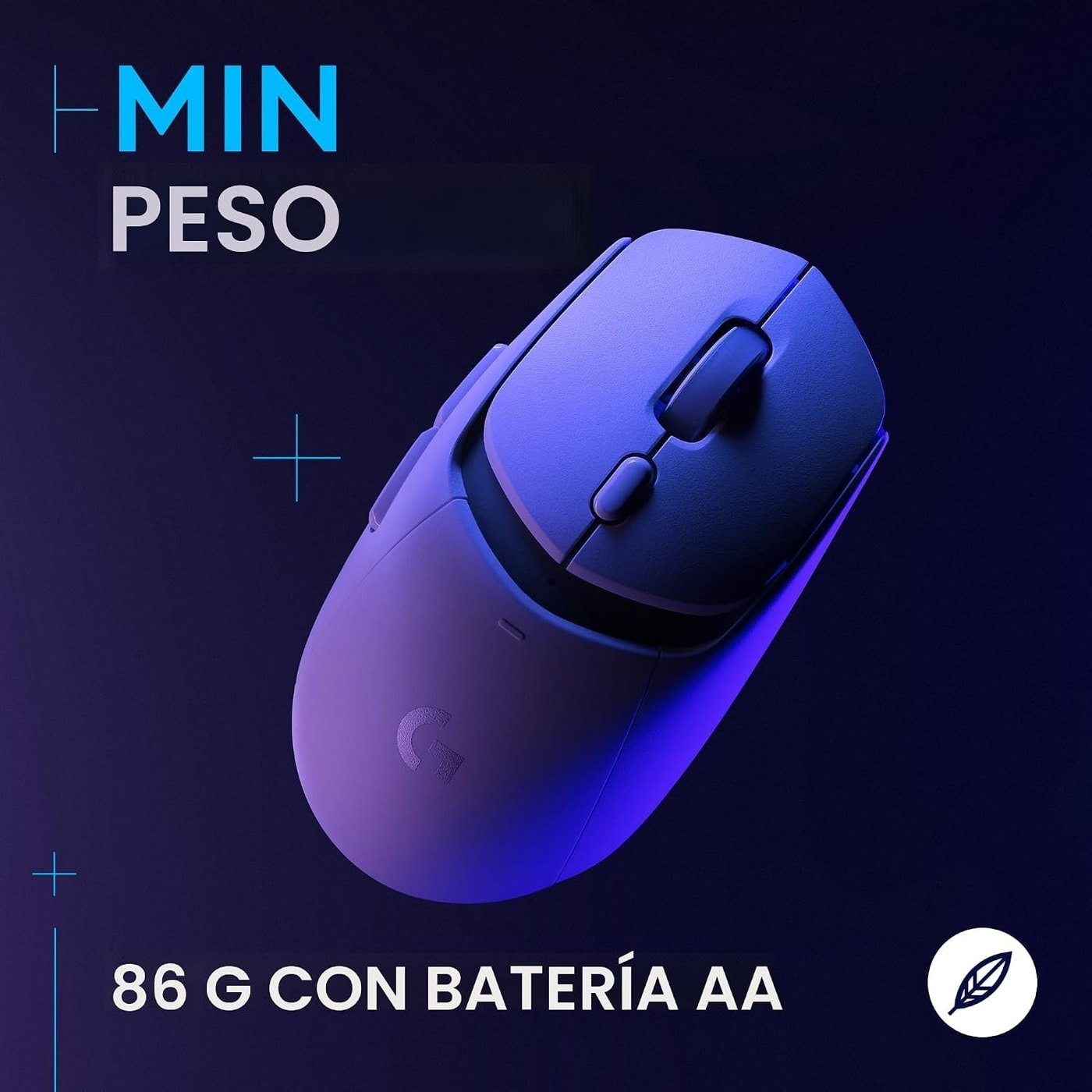 Mouse Gamer Logitech G G309 LIGHTSPEED Inalámbrico Blanco vista 4