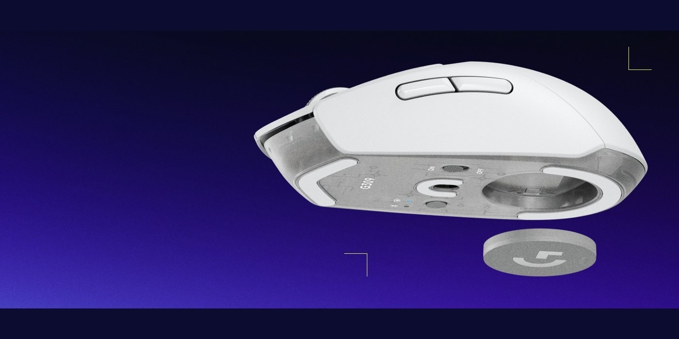 Mouse Gamer Logitech G G309 LIGHTSPEED Inalámbrico Blanco vista 6