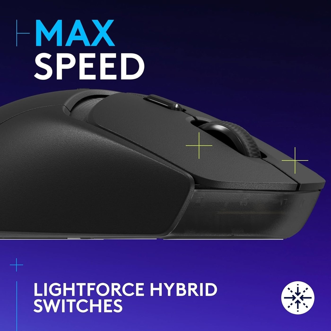 Mouse Gamer Logitech G G309 LIGHTSPEED Inalámbrico Negro