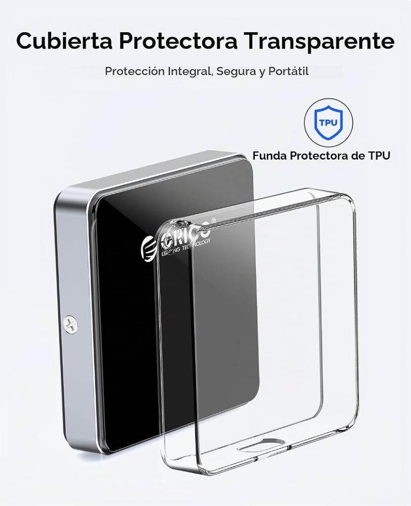 ORICO Carcasa Magnetica M.2 NVMe 2230 SSD MagSafe 10Gbps vista 6