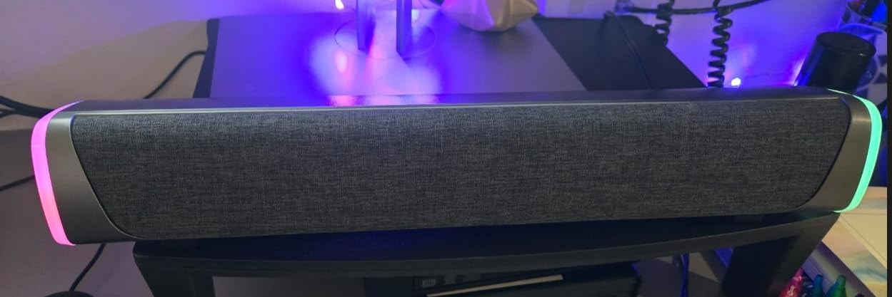 SOULION R30 Barra de Sonido para PC con RGB vista 9